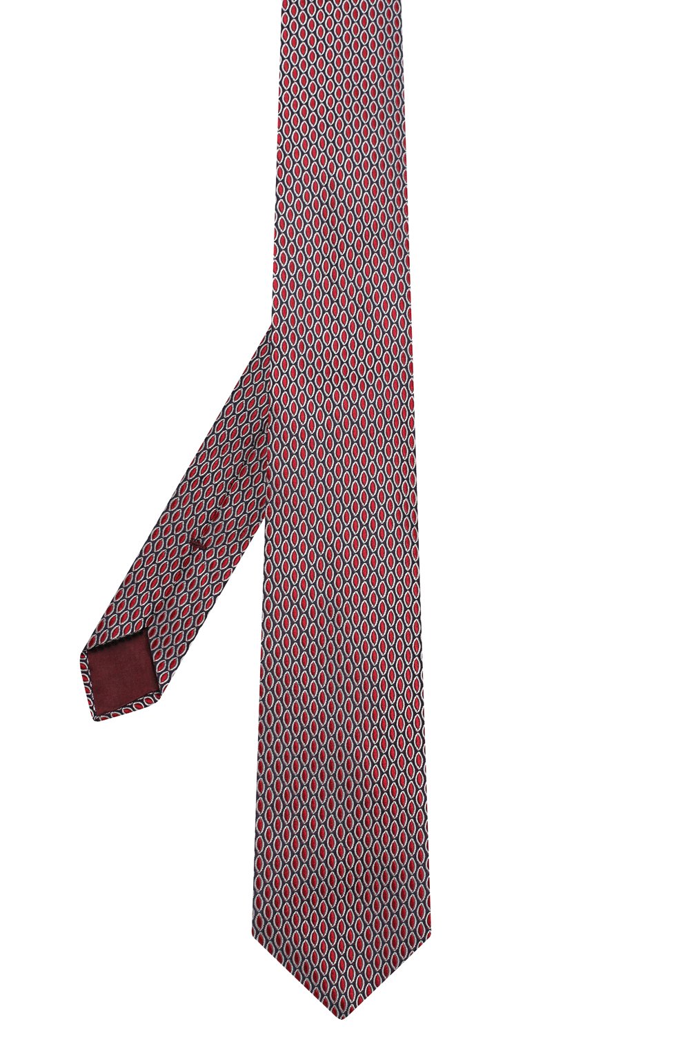 Шелковый галстук GIORGIO ARMANI красного цвета по цене 19300 руб., арт. 360054/9A951, фото 2 Шелковый галстук GIORGIO ARMANI, арт. 360054/9A951, фото 2