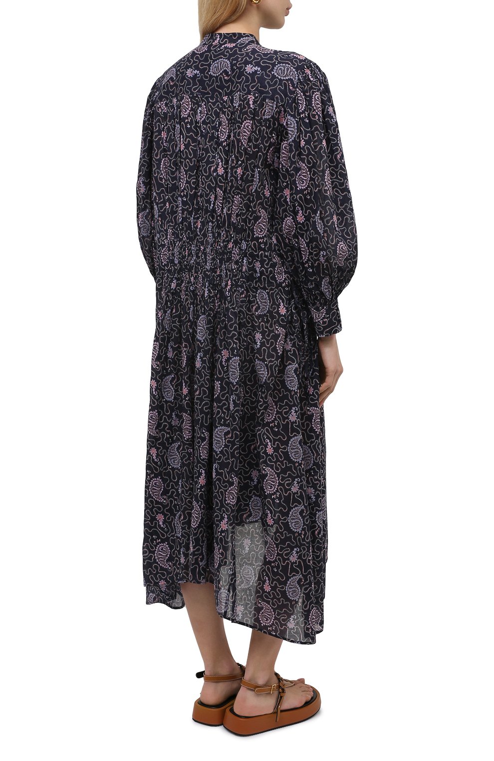 Хлопковое платье ISABEL MARANT ETOILE, арт. R01876-21P031E/ARIANA, фото 4