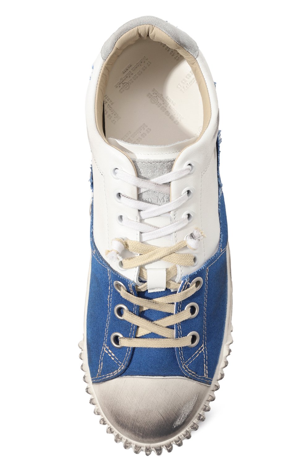 Комбинированные кеды new evolution MAISON MARGIELA, арт. S57WS0391/P6231, фото 6