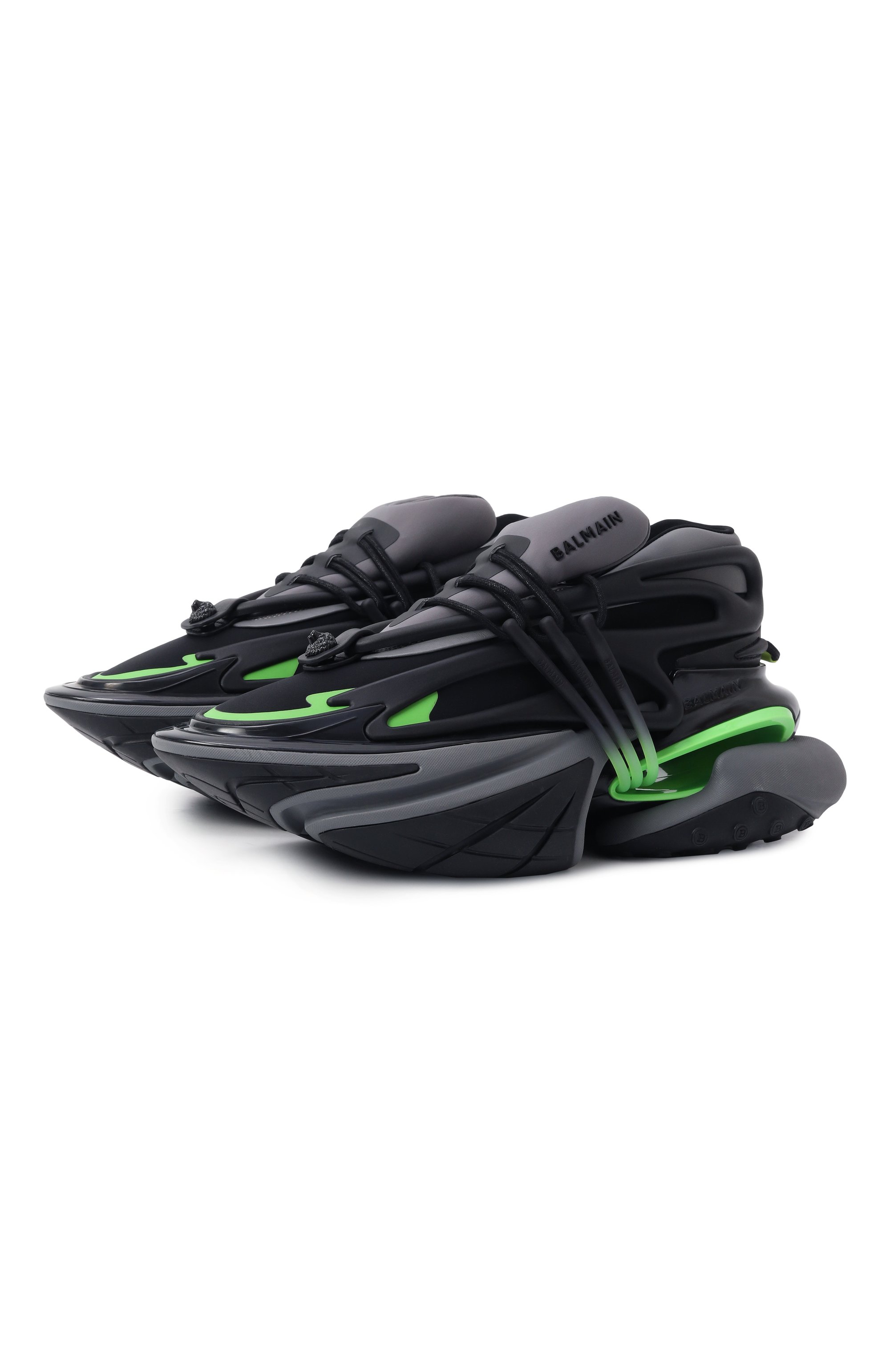 Комбинированные кроссовки unicorn BALMAIN, арт. DM1VJ309/KBFG, фото 1