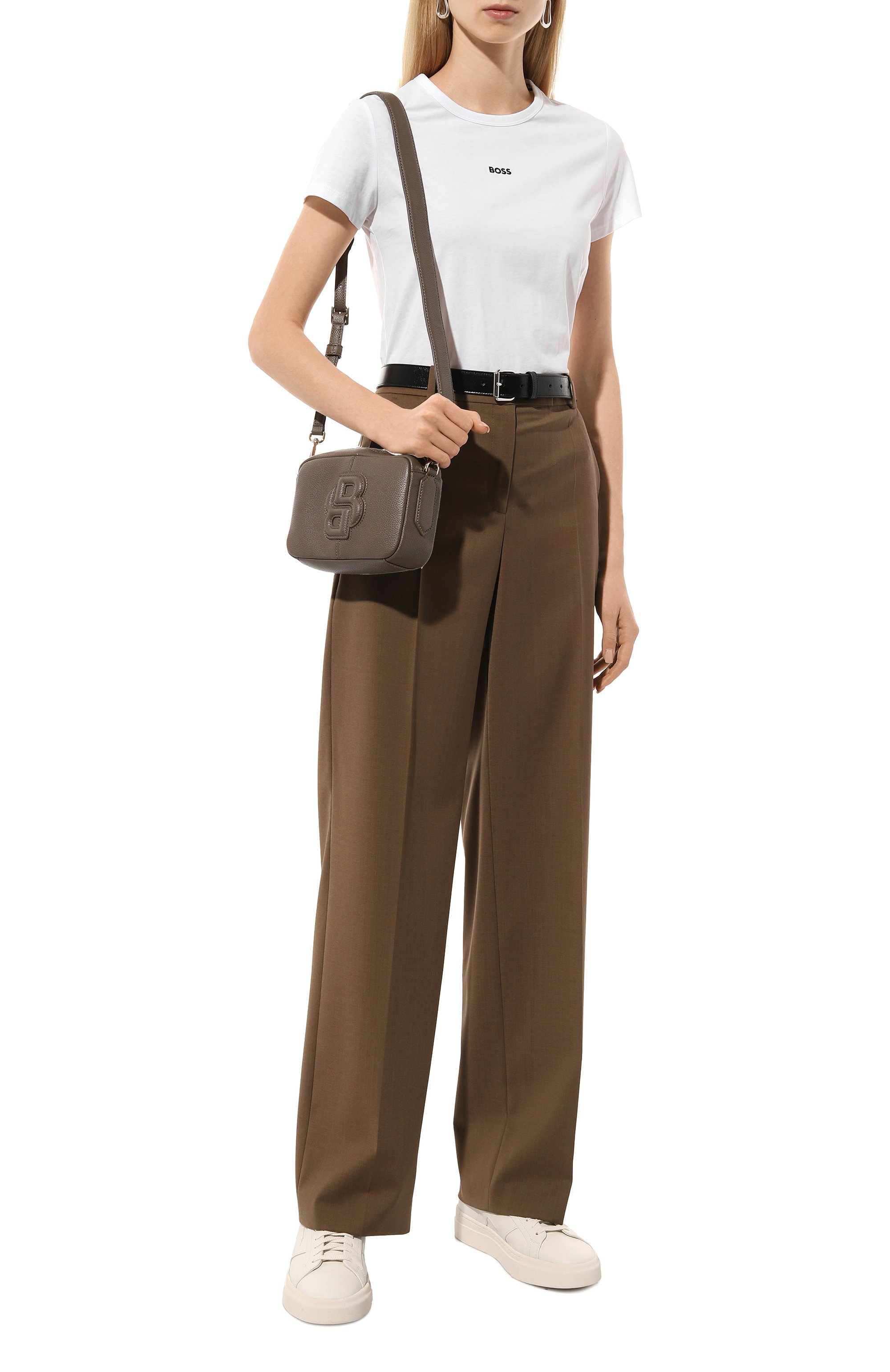 Хлопковая футболка BOSS, арт. 50490018, фото 2