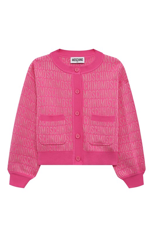 Кардиган из хлопка и вискозы Moschino 17100₽