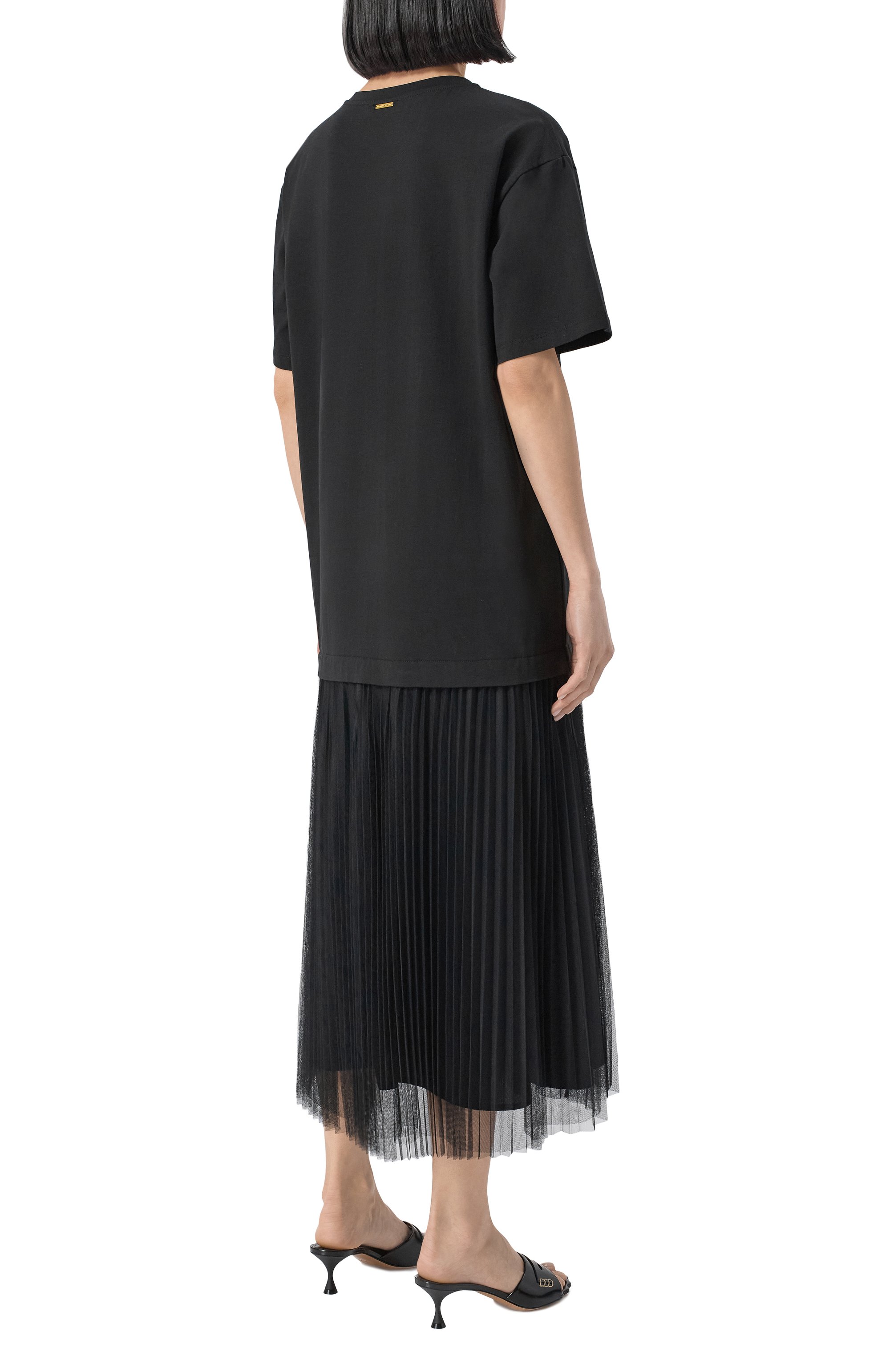 Хлопковое платье TWINSET, арт. 251LL23CC, фото 4