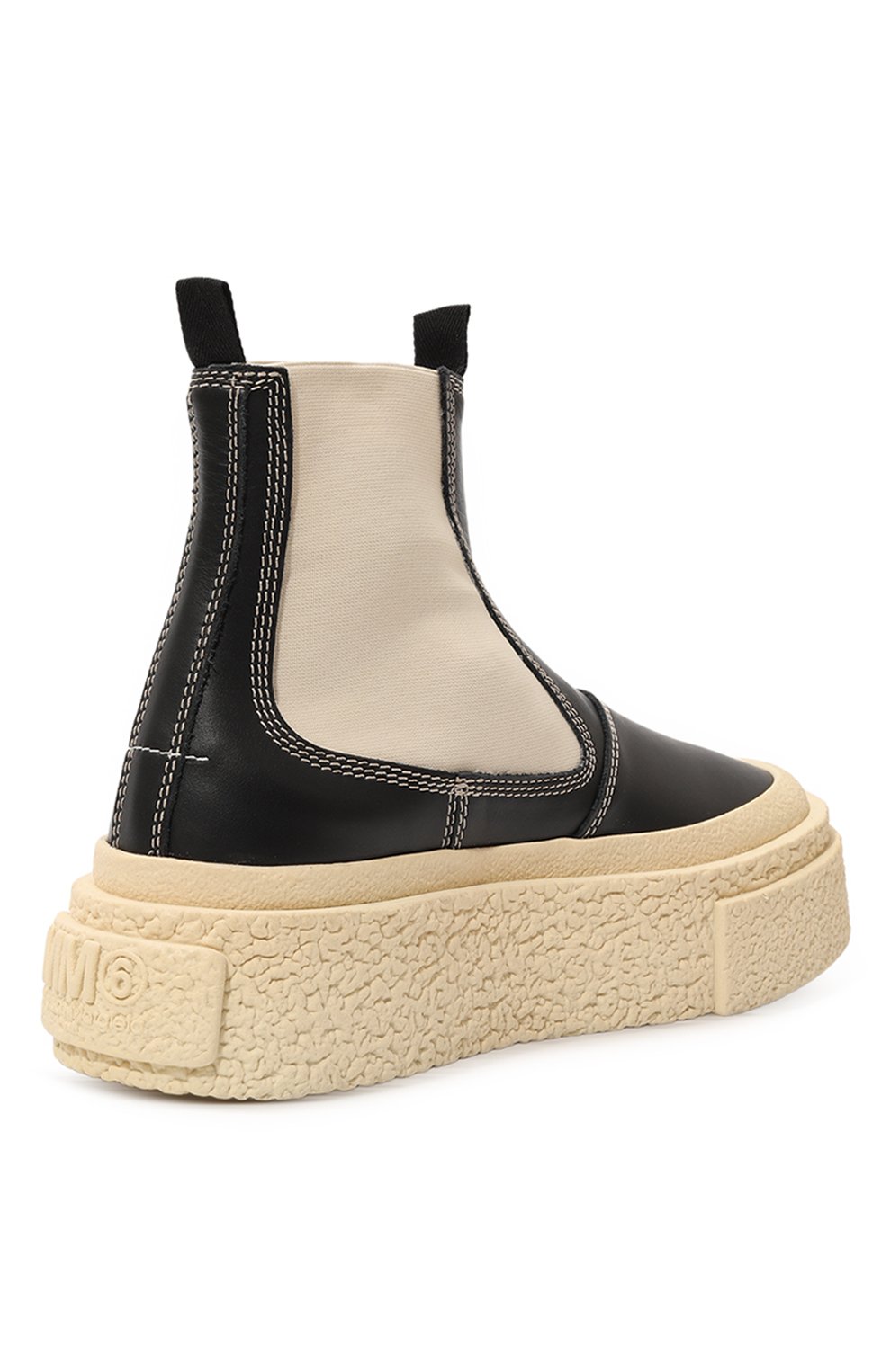 Кожаные ботинки MM6, арт. S59WU0243/P5778, фото 5