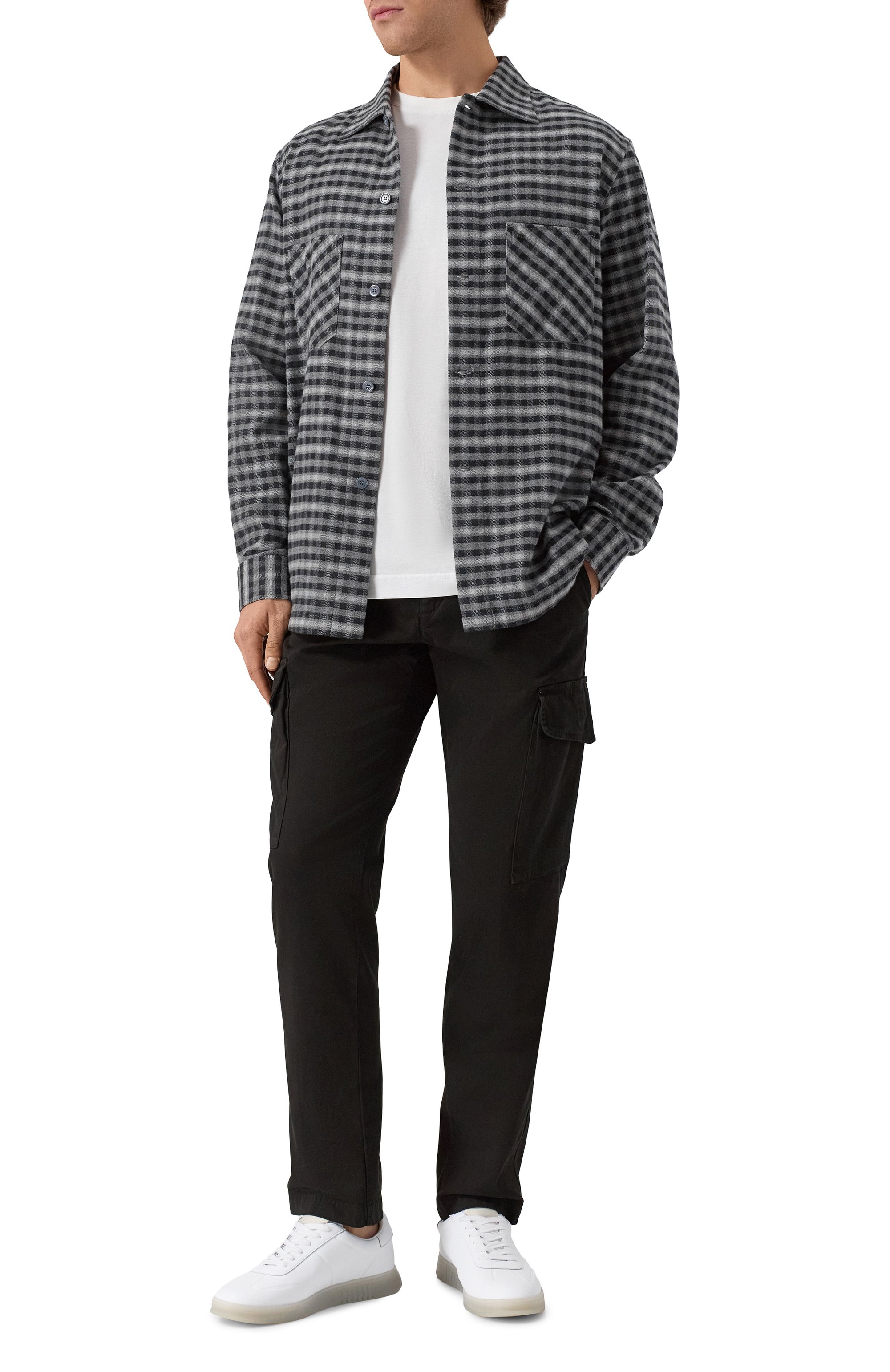 Хлопковые брюки-карго WHITE SAND, арт. 25WSU55/263, фото 2