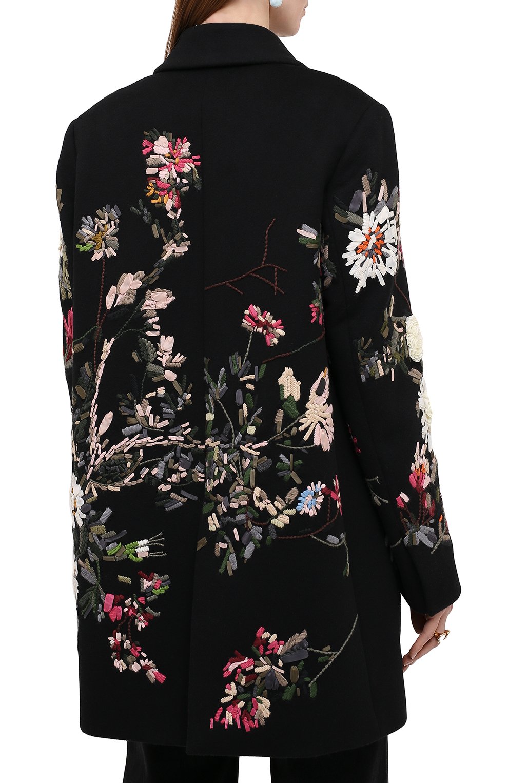 Пальто из шерсти и кашемира VALENTINO, арт. XB3CA6376JA, фото 4
