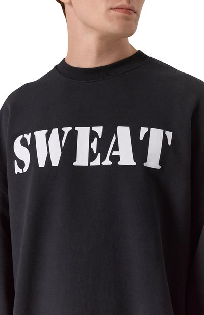 Хлопковый свитшот VETEMENTS, арт. UE54CW140B/1302 M0LLET0N, фото 5