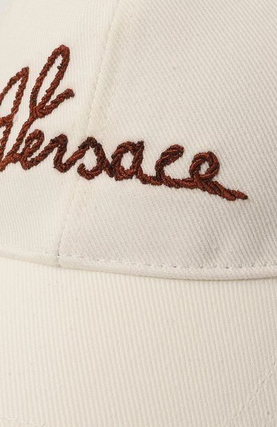 Хлопковая бейсболка VERSACE, арт. 1012693/1A09935, фото 4