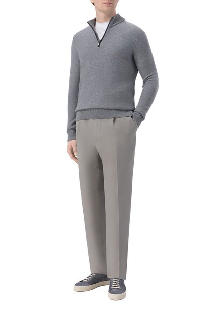 Мужские замшевые кеды BRUNELLO CUCINELLI, арт. MZUCHHP330