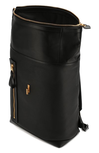 Кожаный рюкзак TOM FORD черного цвета по цене 481500 руб., арт. H0402T-LCL049, фото 4 Кожаный рюкзак TOM FORD, арт. H0402T-LCL049, фото 4