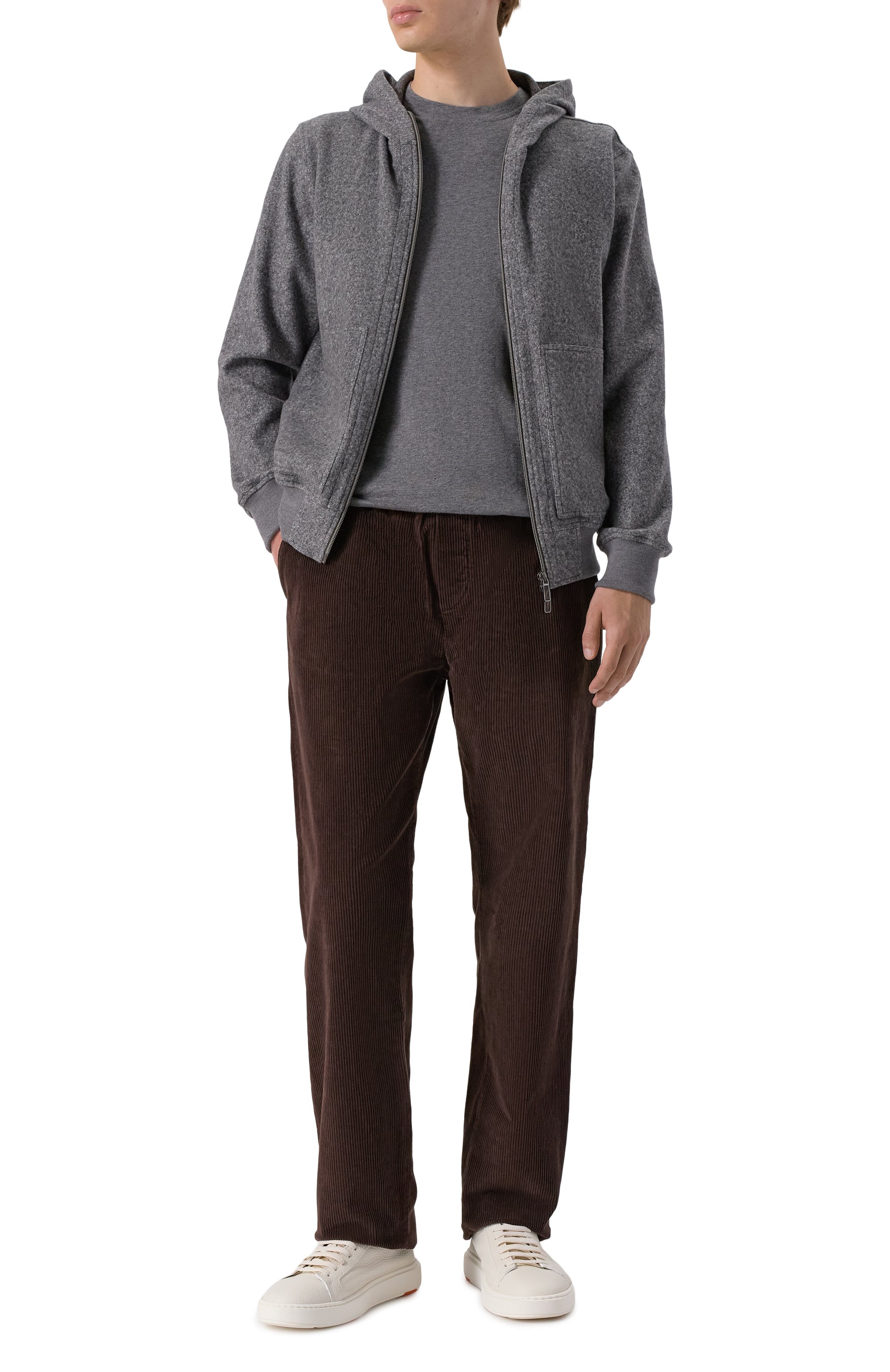 Толстовка из хлопка и шерсти CAPOBIANCO, арт. 19M409.FS00., фото 2