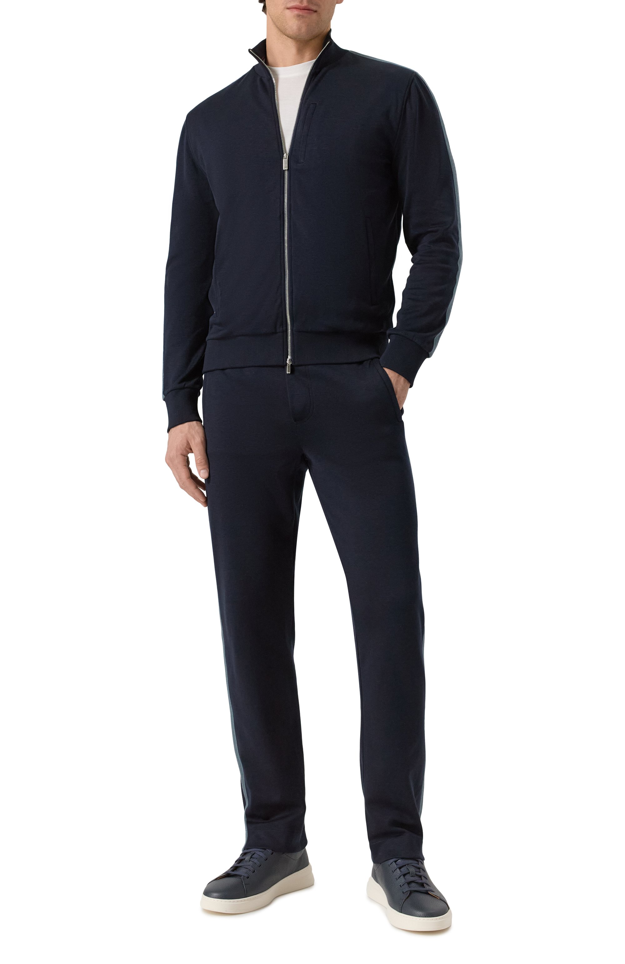 Брюки из хлопка и шелка ZILLI, арт. JSP011M0142VRIS00, фото 2