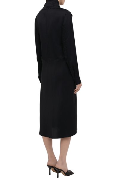 Платье из вискозы JIL SANDER, арт. JSWT505380-WT381500, фото 4