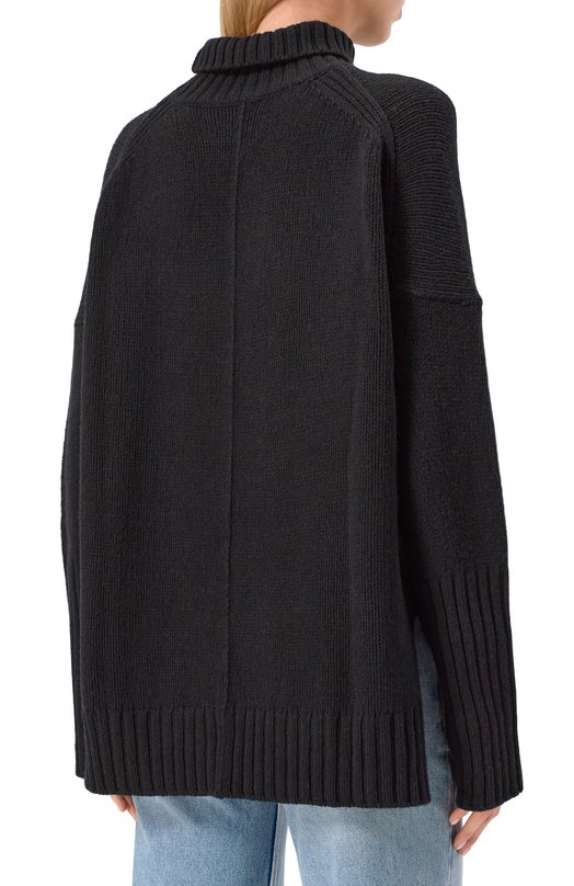Шерстяной свитер Zadig and Voltaire KWSW00065 Чёрный  KWSW00065 Фото 4