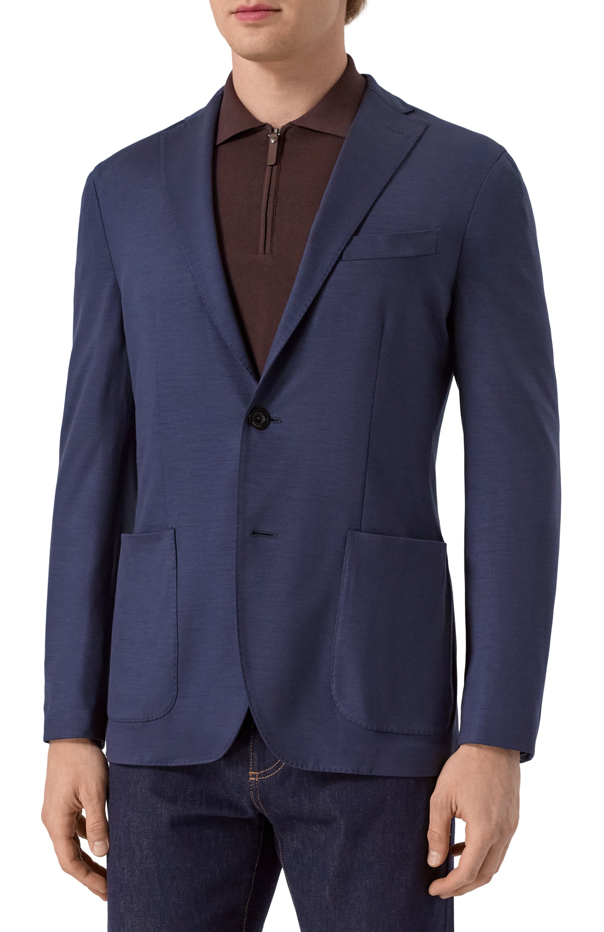 Шерстяной пиджак BOGLIOLI, арт. N1302E/SB4701, фото 4