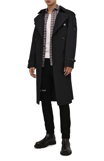 Хлопковые джоггеры RTA, арт. MF21-D0AC-0001BRIP0, фото 2