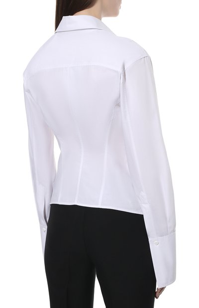 Хлопковая рубашка THE ATTICO, арт. 221WCT79/C017, фото 4