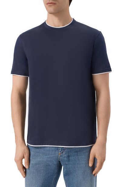 Хлопковая футболка KITON, арт. UMK0970, фото 3