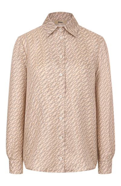 Женская атласная рубашка HERNO, арт. CM000021D/16009P