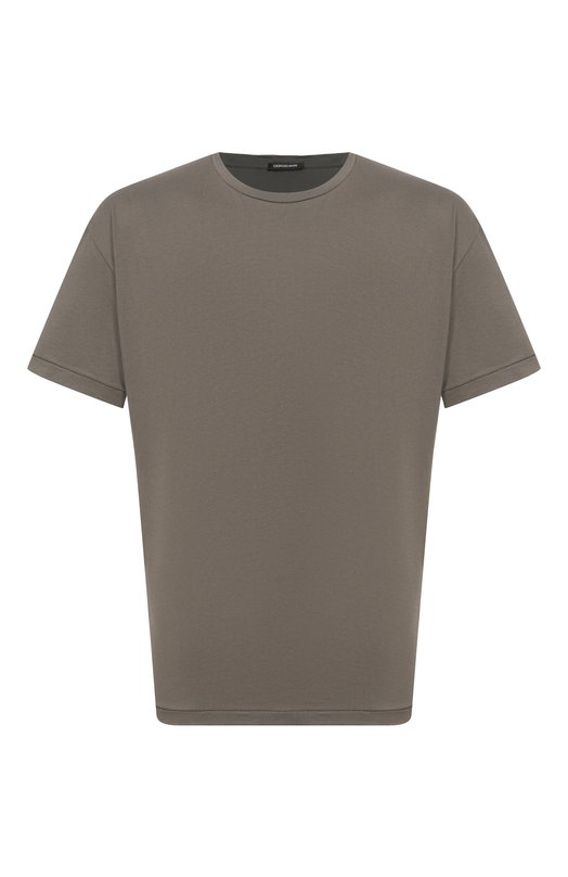 Хлопковая футболка Giorgio Brato TX26S1908C0TM Серый TX26S1908C0TM