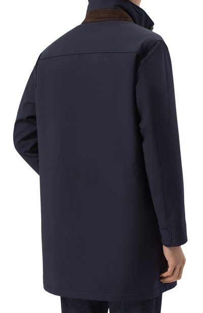 Шерстяное пальто с подкладкой из овчины ANDREA CAMPAGNA, арт. 26U692-GQ4L1S38, фото 4