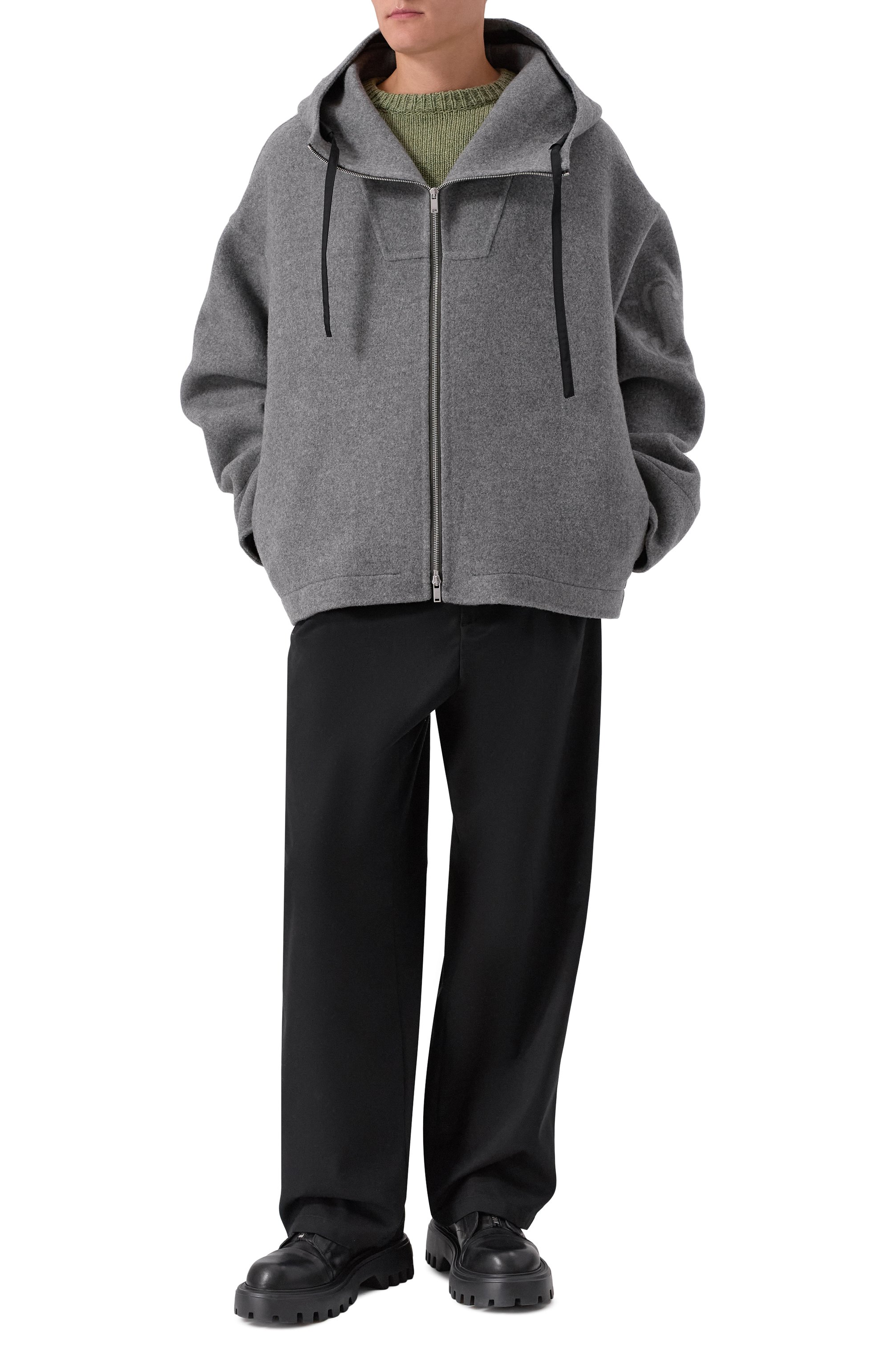 Шерстяная куртка JIL SANDER, арт. J47SW0014-J40020, фото 2