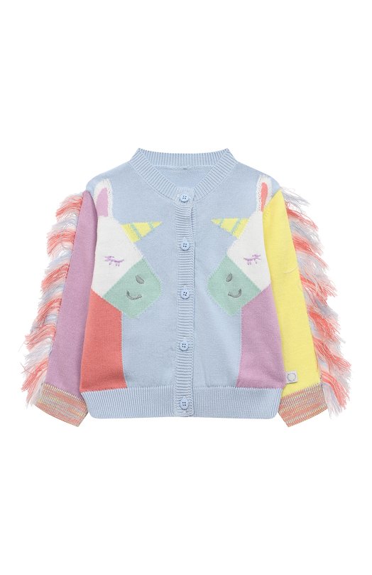 

Хлопковый кардиган Stella McCartney, Голубой
