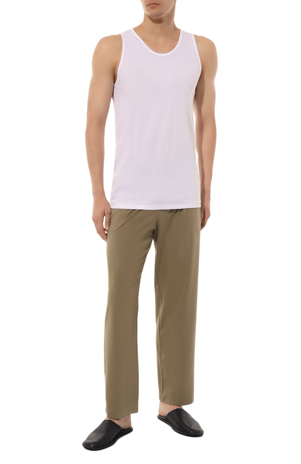 Домашние брюки DEREK ROSE хаки цвета по цене 22600 руб., арт. 3558, фото 2 Домашние брюки DEREK ROSE, арт. 3558, фото 2
