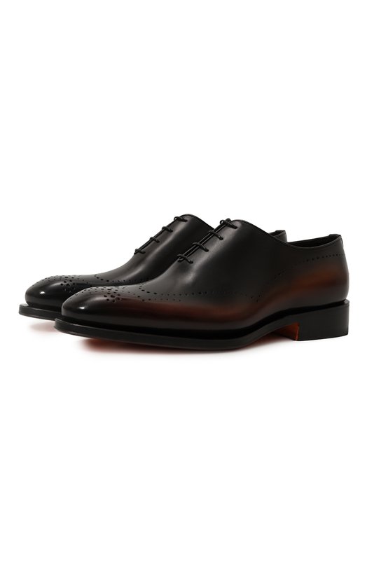 фото Кожаные оксфорды carter santoni