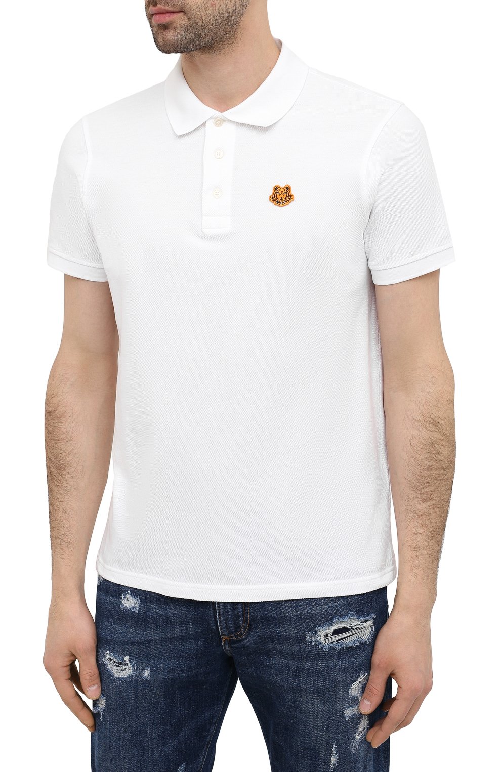 Хлопковое поло KENZO, арт. FA65P00014PU, фото 3