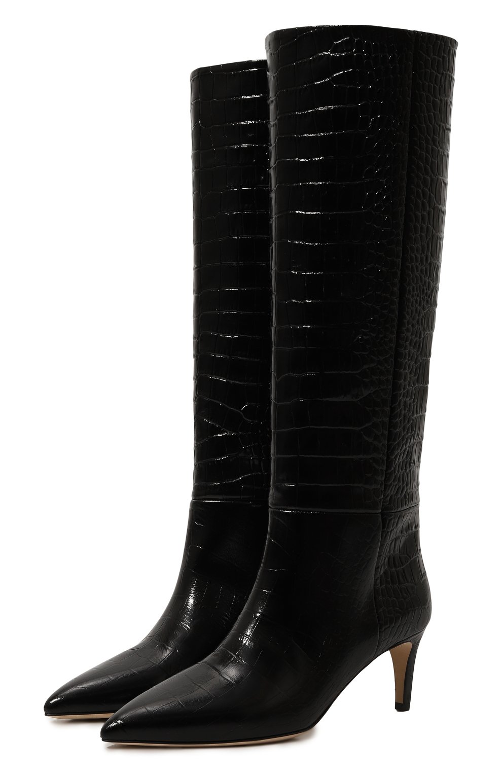 Кожаные сапоги stiletto 60 PARIS TEXAS черного цвета по цене 92900 руб., арт. PX503-XC0C0, фото 1 Кожаные сапоги stiletto 60 PARIS TEXAS, арт. PX503-XC0C0, фото 1