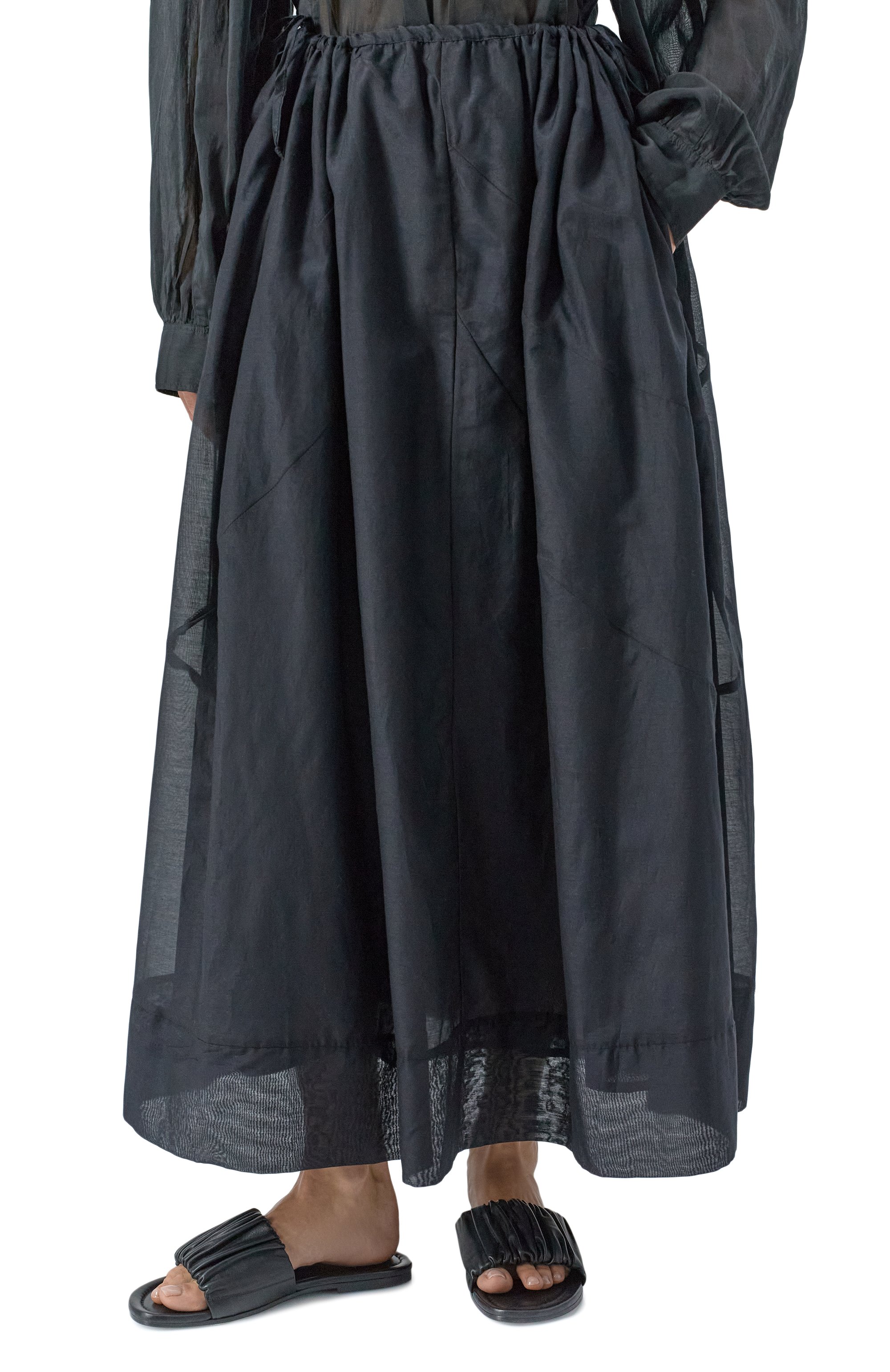 Юбка из хлопка и шелка LILA EUGENIE, арт. 2530, фото 3