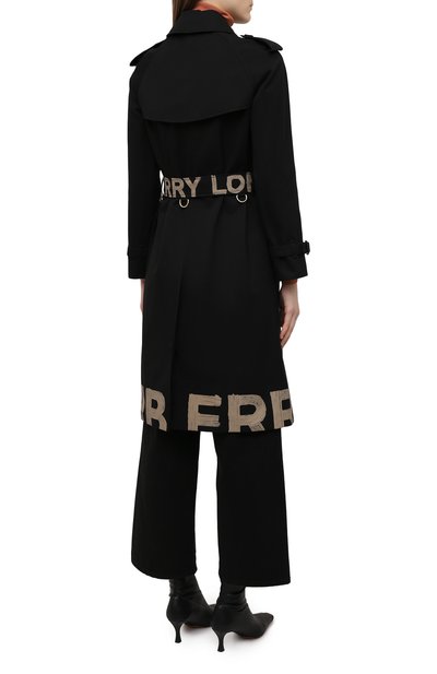 Хлопковый тренч BURBERRY, арт. 8038149, фото 4