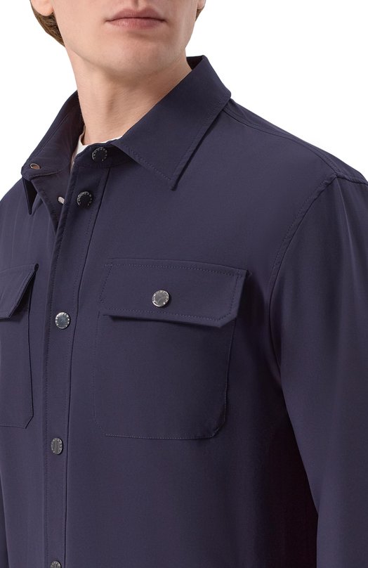 Куртка-рубашка Paul&Shark 26412182_001 Синий  26412182_001 Фото 5