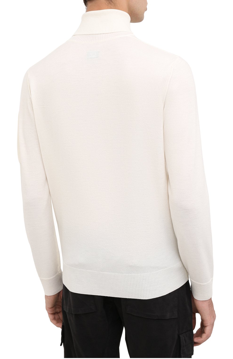 Шерстяная водолазка C.P. COMPANY, арт. 09CMKN101A-005528A, фото 4