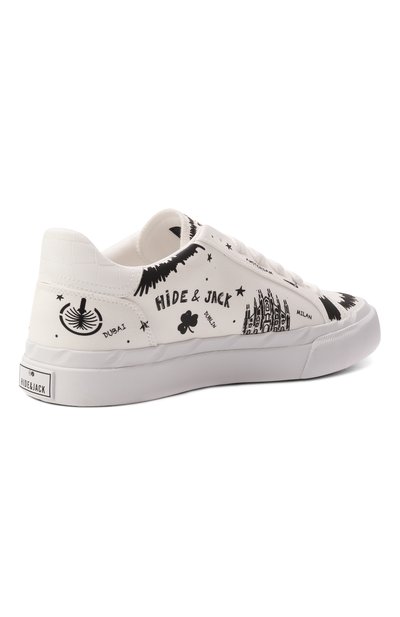 Текстильные кеды toby HIDE AND JACK, арт. DSERLWHTWHT, фото 5