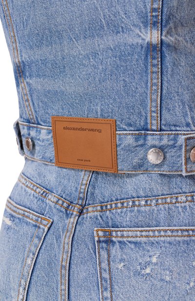 Джинсовый жилет ALEXANDER WANG, арт. 4DC2261990, фото 5