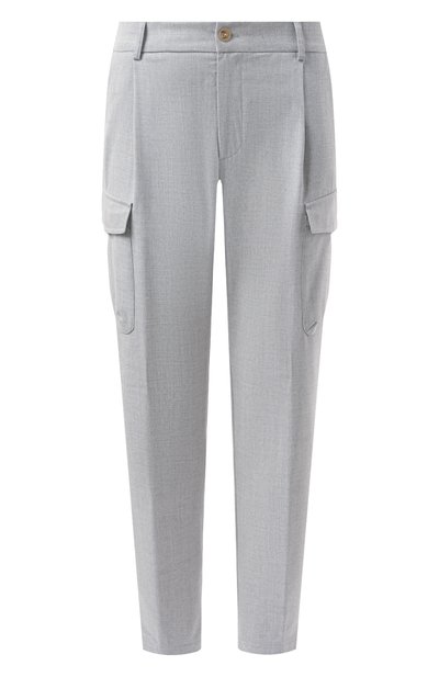 Мужские брюки-карго из шерсти и вискозы WINDSOR, арт. FAT0/10015957