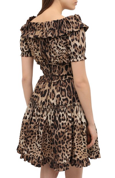 Хлопковое платье DOLCE & GABBANA, арт. F6A0UT/HS5E3, фото 4