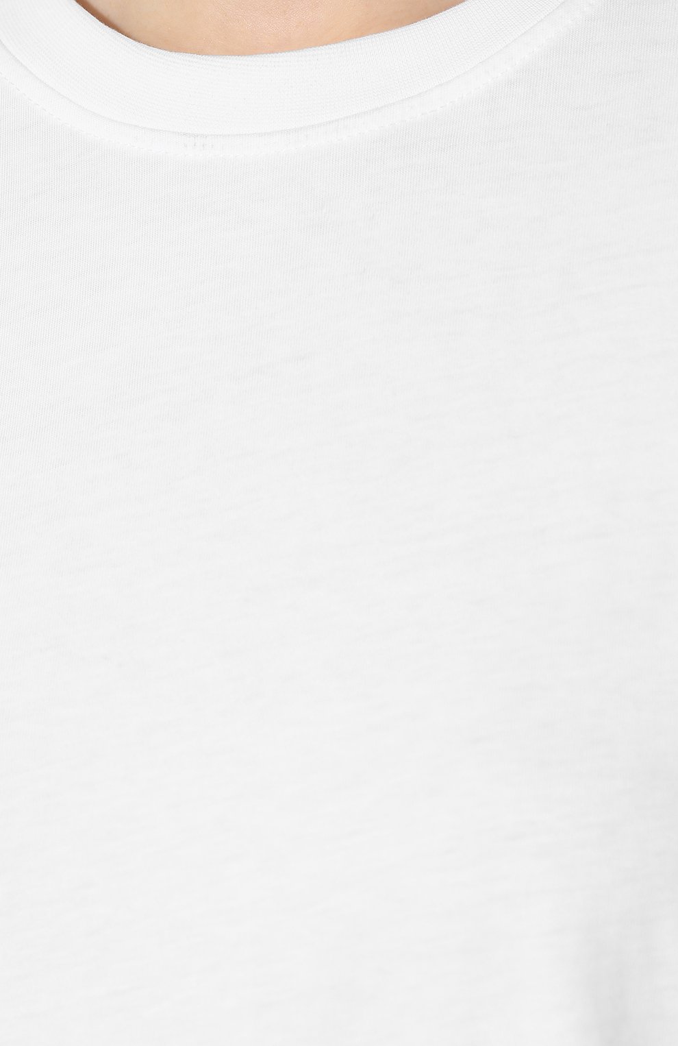 Хлопковая футболка VICTORIA, VICTORIA BECKHAM, арт. JYVV 072C PSS19 C0TT0N JERSEY, фото 5