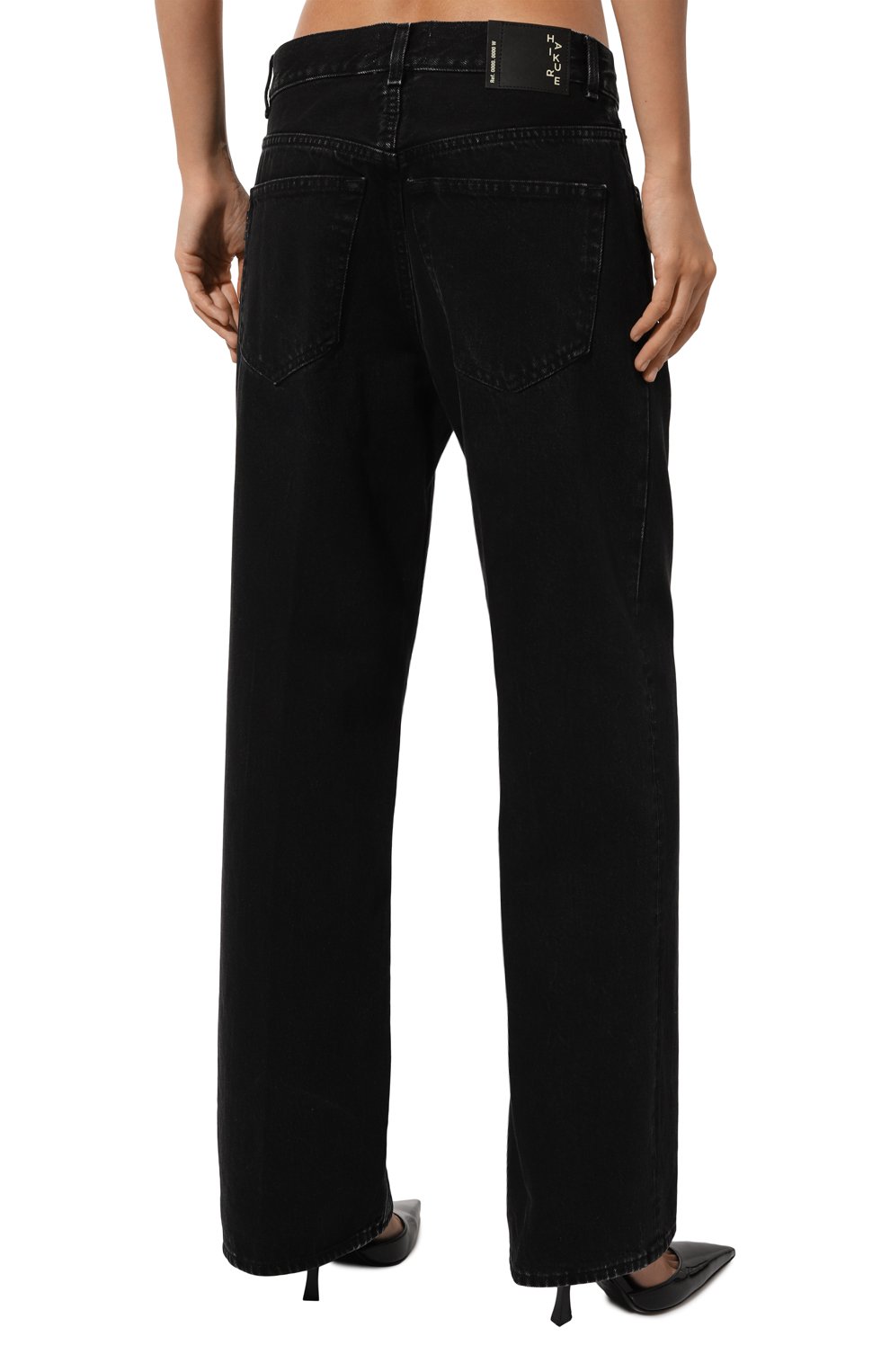 Джинсы HAIKURE черного цвета по цене 25450 руб., арт. HEW03330DF119L0857, фото 4 Джинсы HAIKURE, арт. HEW03330DF119L0857, фото 4
