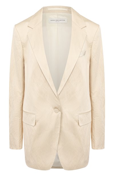 Женский хлопковый жакет DRIES VAN NOTEN, арт. 201-10434-9160