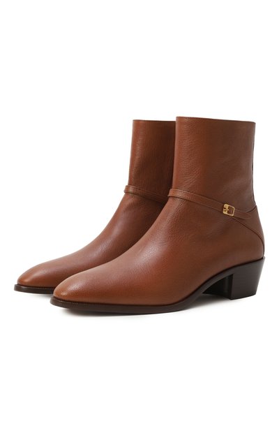 Мужские кожаные сапоги VALENTINO, арт. 6Y2S0J27/DQX