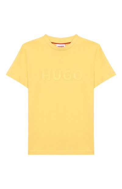 Хлопковая футболка HUGO, арт. G00333