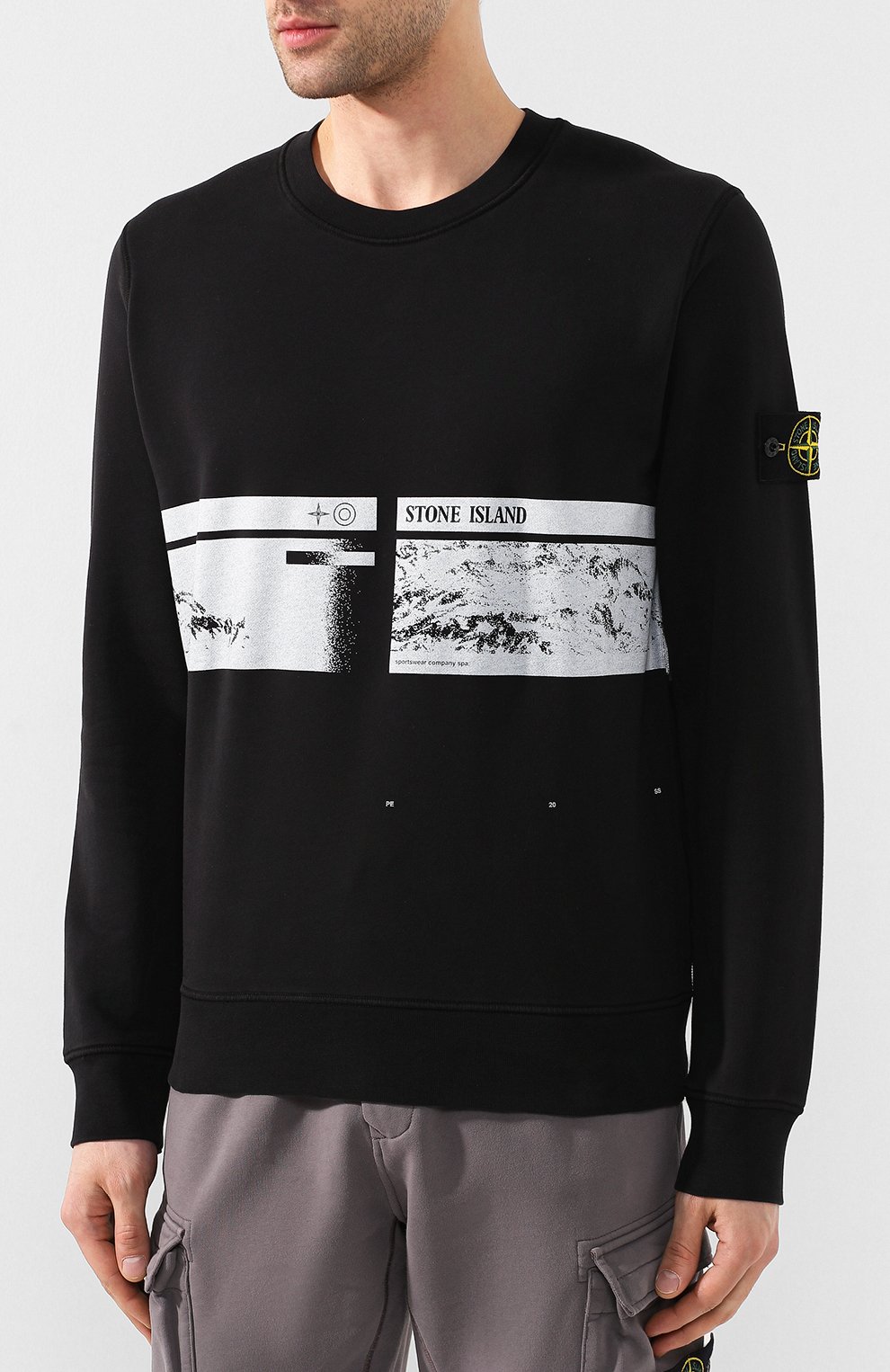 Хлопковый свитшот STONE ISLAND, арт. 721563094, фото 3