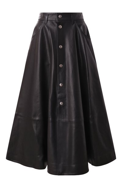 Женская кожаная юбка PETAR PETROV, арт. S25LR2