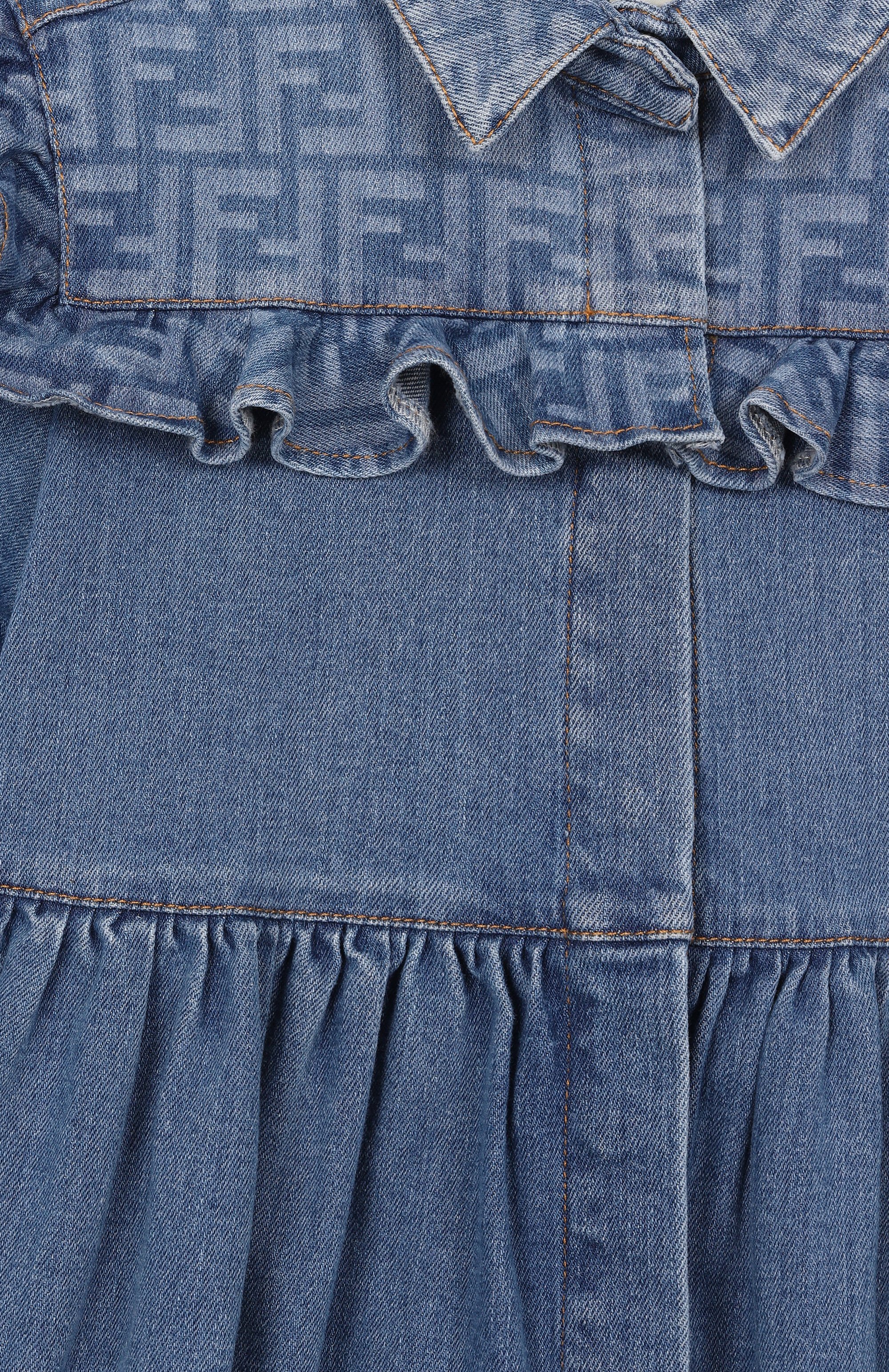 Джинсовое платье FENDI, арт. JFB824/AVVU, фото 3