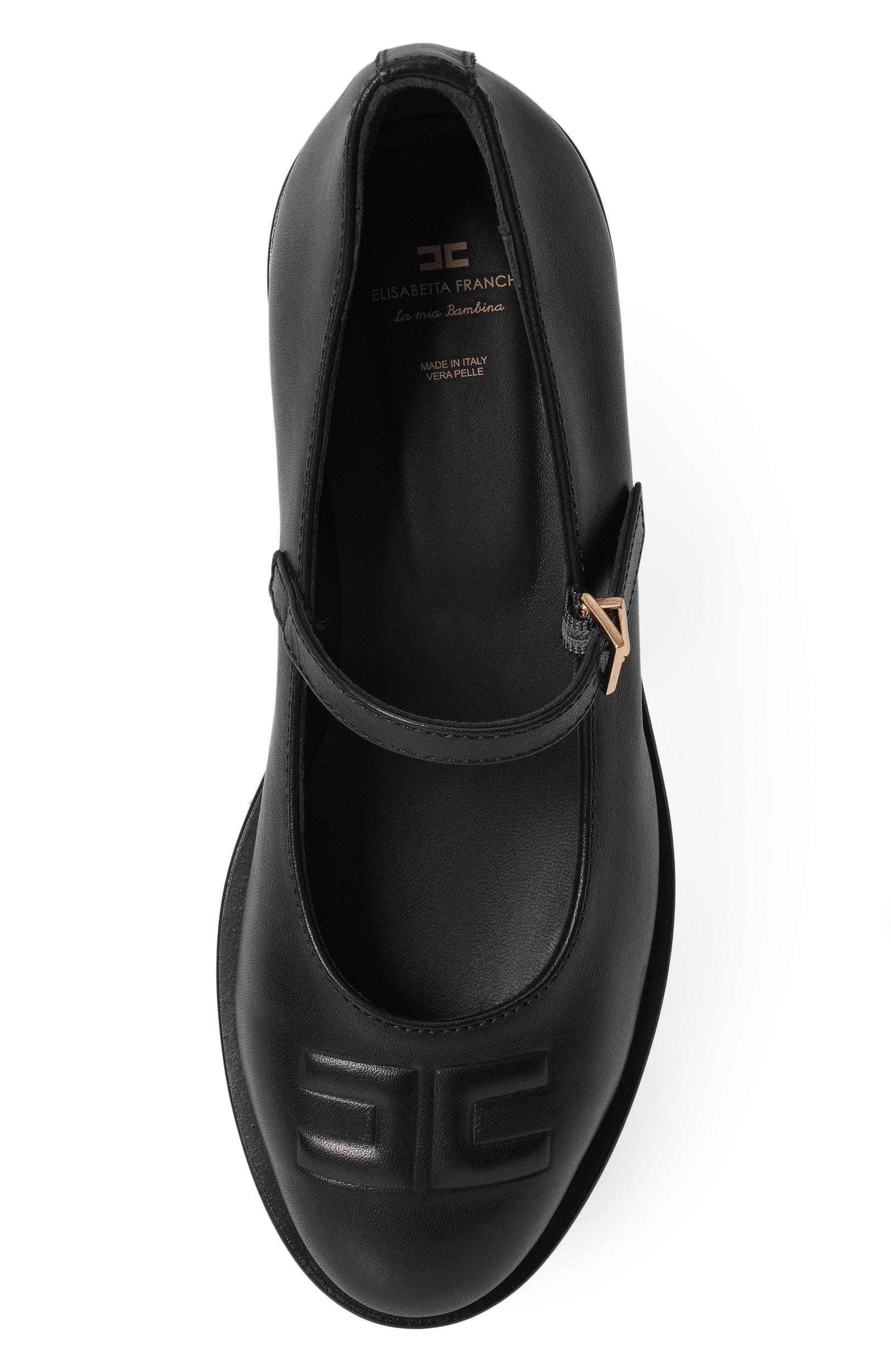 Кожаные туфли ELISABETTA FRANCHI LA MIA BAMBINA, арт. F4A3-E0632-1251999-_001, фото 4