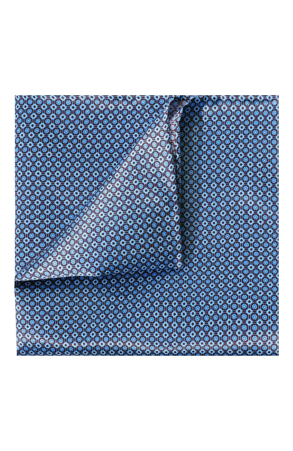 Комплект из галстука и платка STEFANO RICCI голубого цвета по цене 49950 руб., арт. DX/47007, фото 5 Комплект из галстука и платка STEFANO RICCI, арт. DX/47007, фото 5