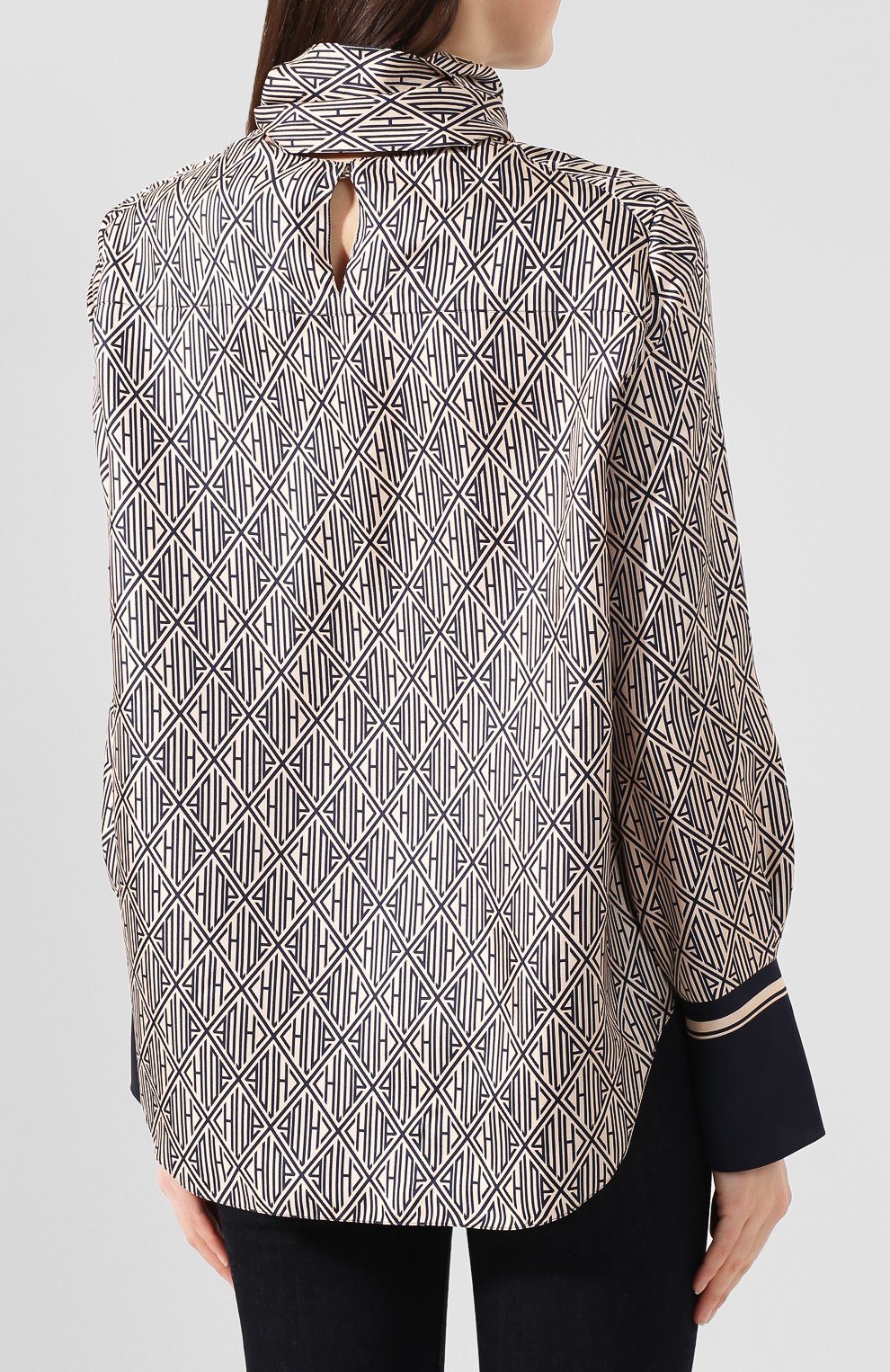 Шелковая блузка CHLOÉ, арт. CHC20SHT81350, фото 4